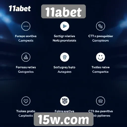 Características e funcionalidades do site 11abet